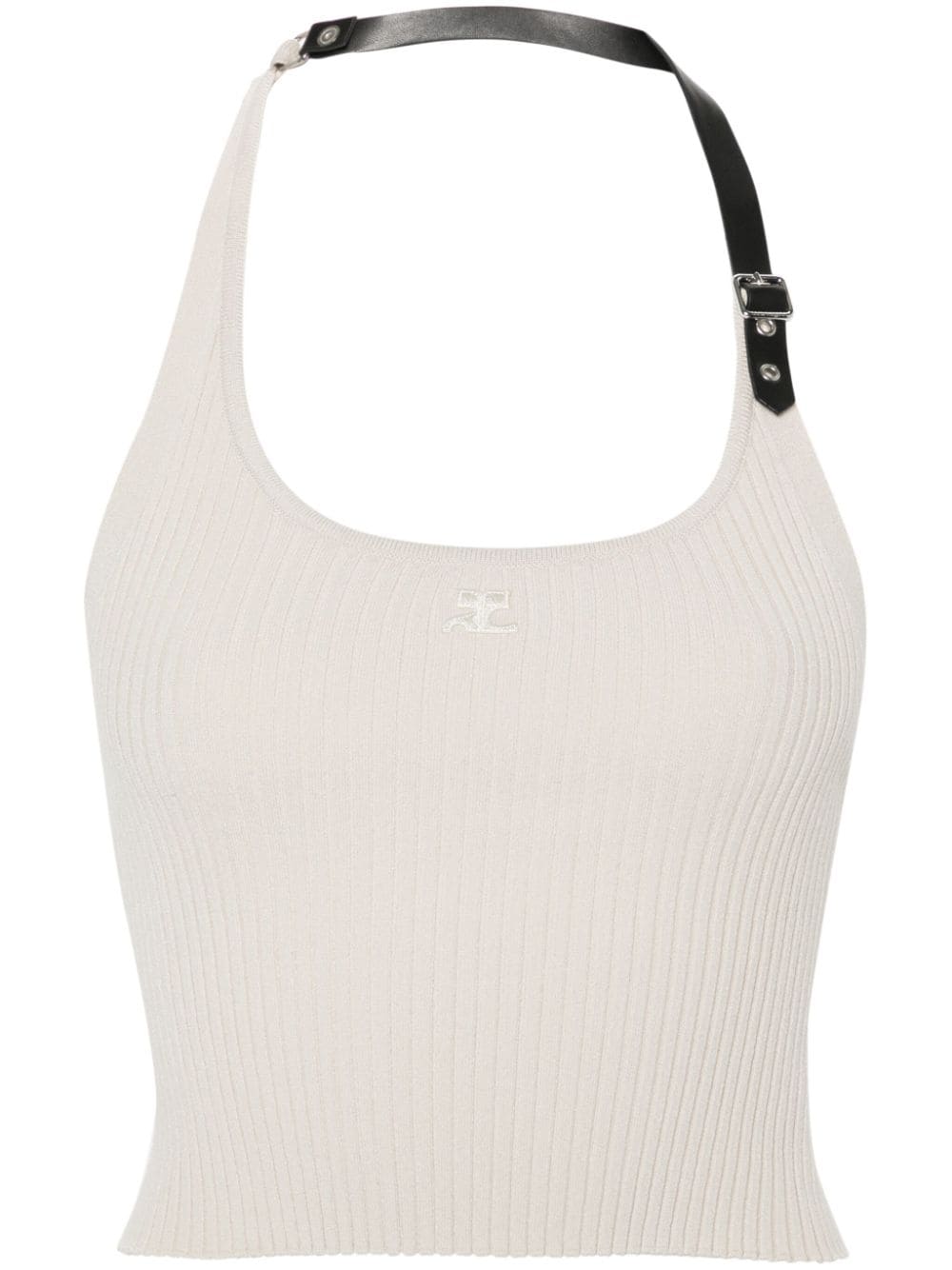 Courrèges Holistic tank top - Neutrals von Courrèges