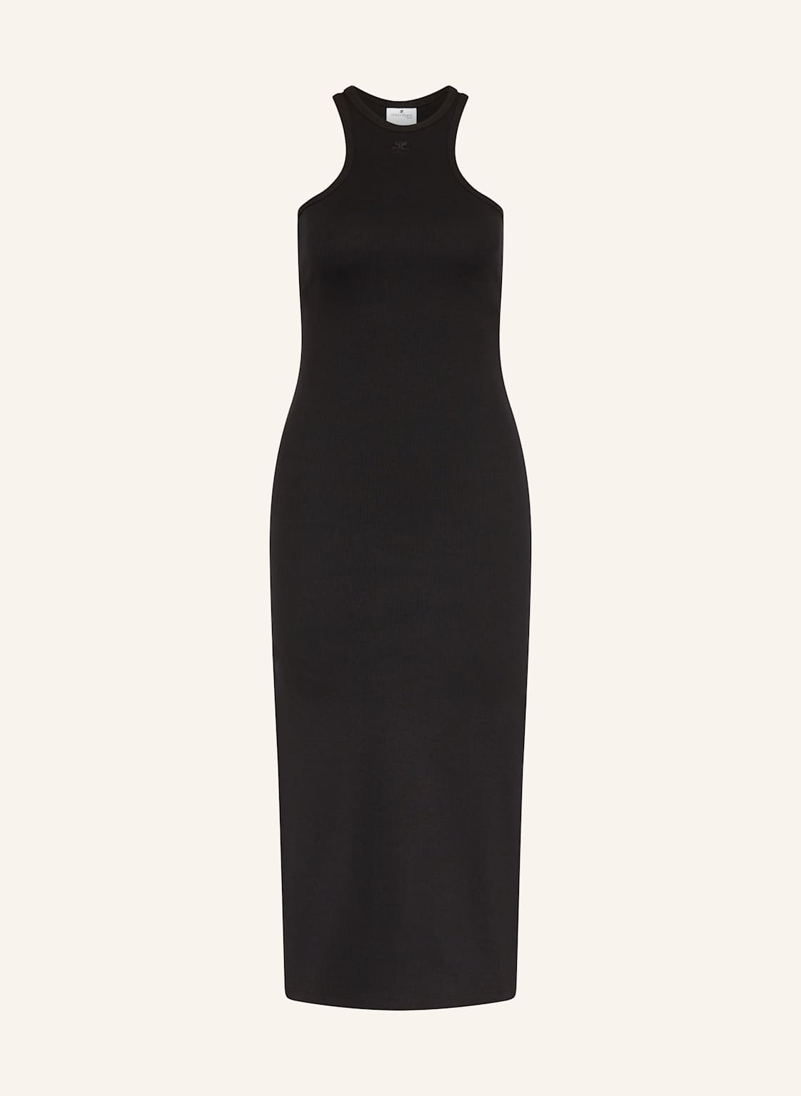 Courrèges Jerseykleid schwarz Courrèges Jerseykleid schwarz von Courrèges