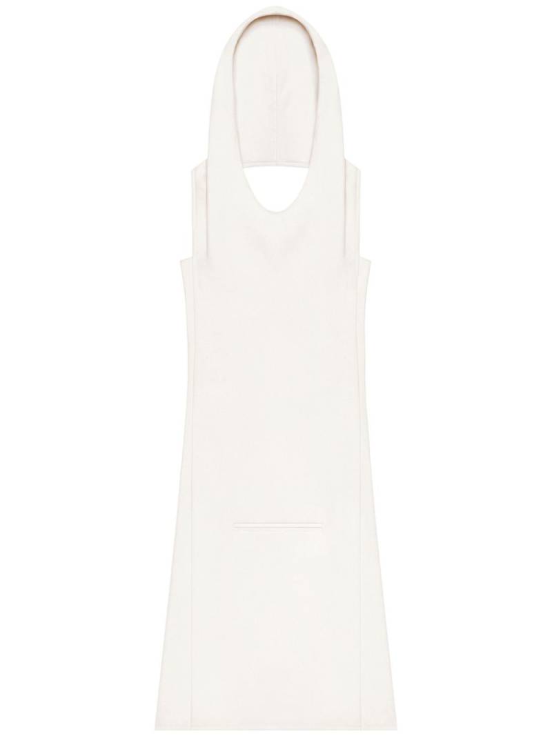 Courrèges Oblique dress - White von Courrèges