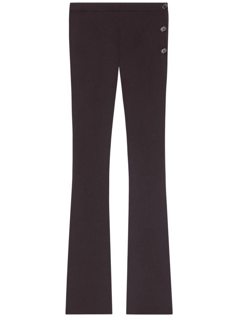 Courrèges Oblique trousers - Brown von Courrèges