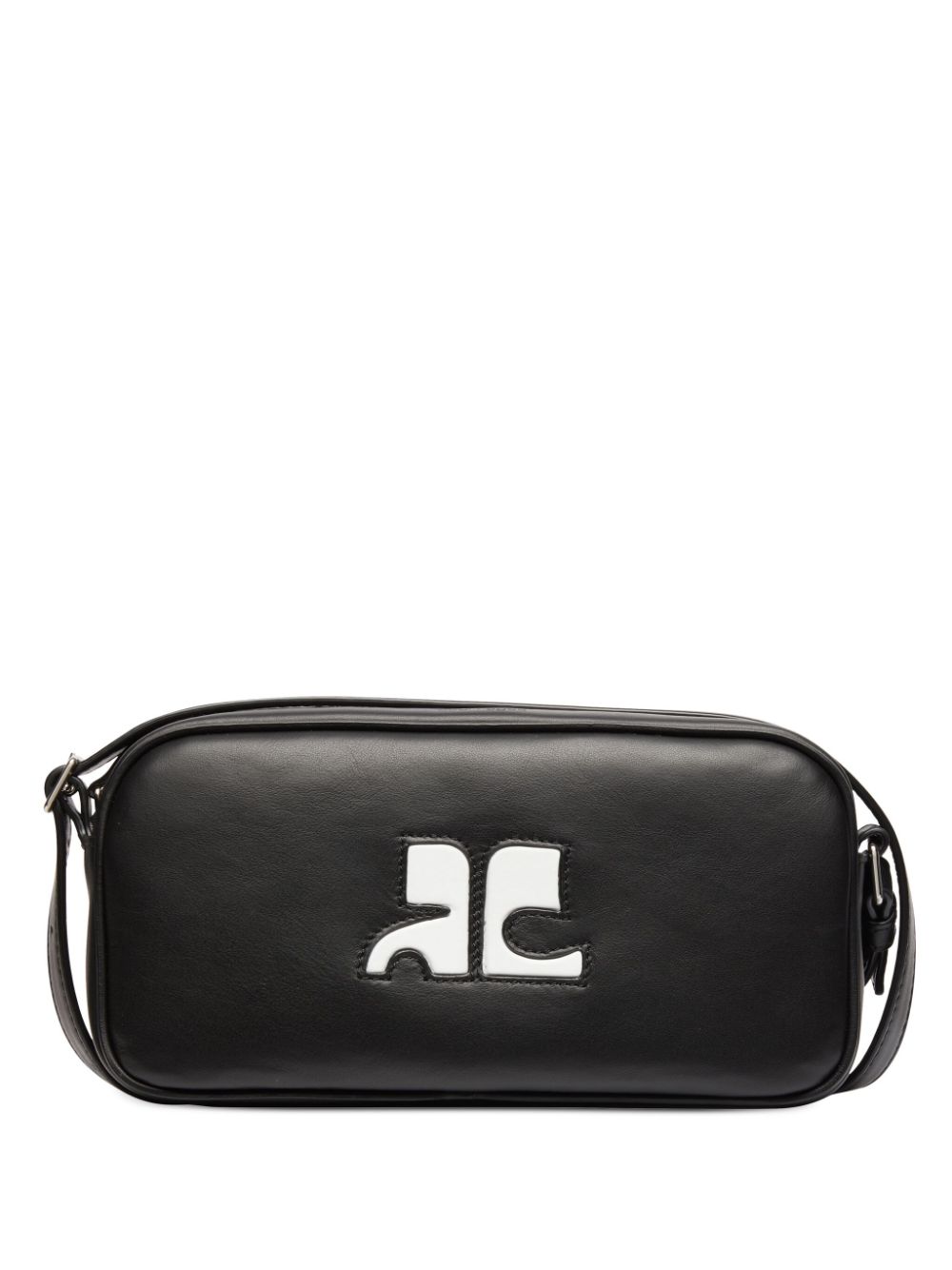 Courrèges Reedition leather bag - Black von Courrèges