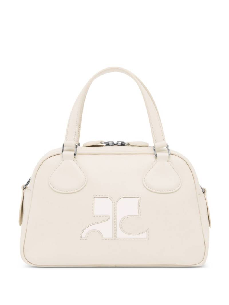 Courrèges Reedition Bowling bag - Neutrals von Courrèges