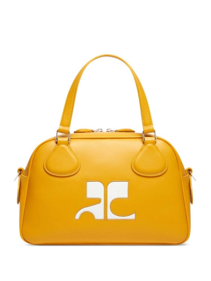 Courrèges Reedition Bowling bag - Yellow von Courrèges