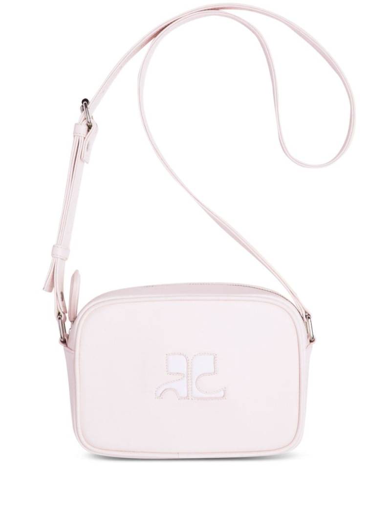 Courrèges Reedition Camera leather bag - Pink von Courrèges