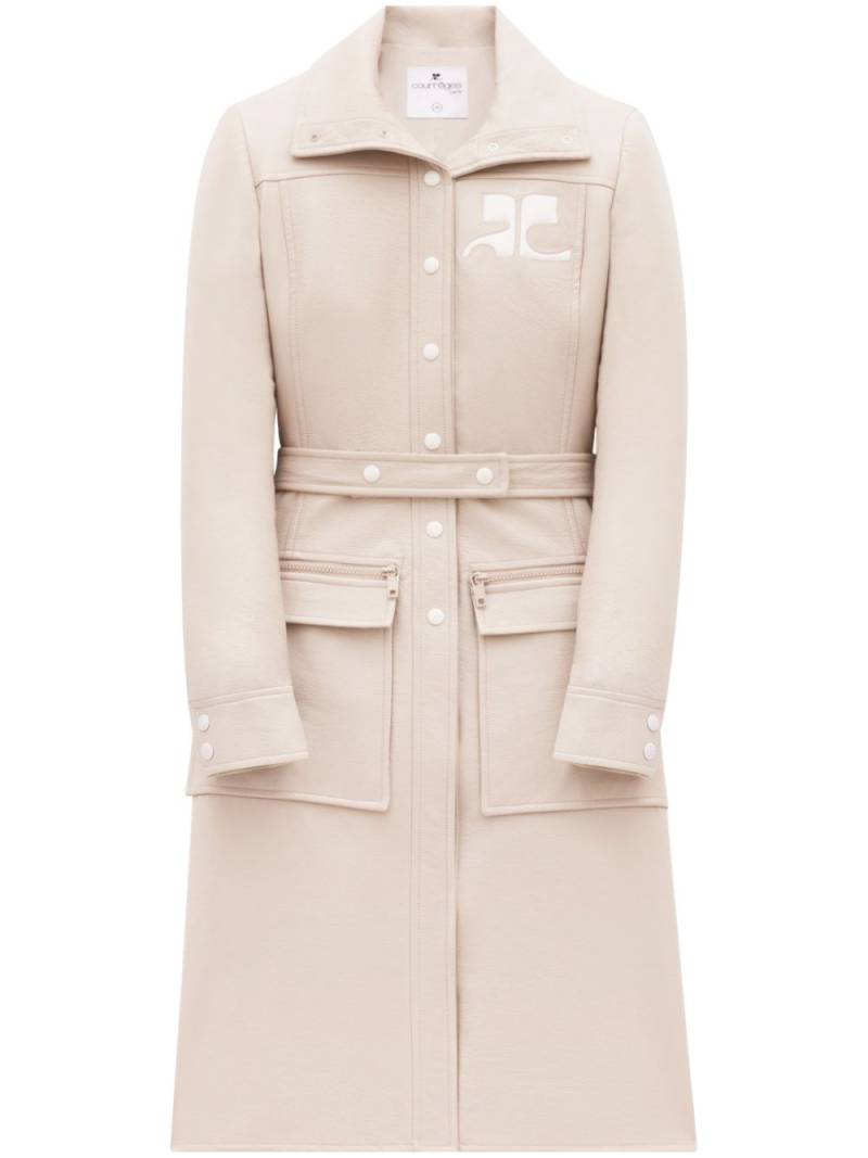 Courrèges Reedition coat - Neutrals von Courrèges