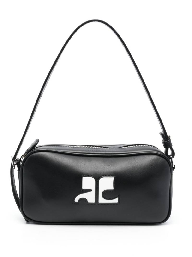 Courrèges Reedition leather camera bag - Black von Courrèges