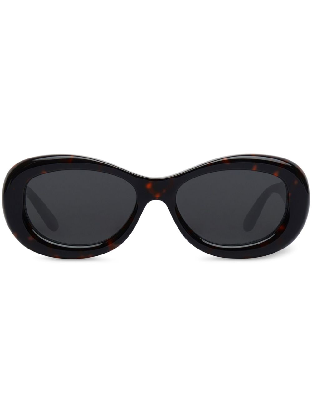 Courrèges Reve oval sunglasses - Brown von Courrèges