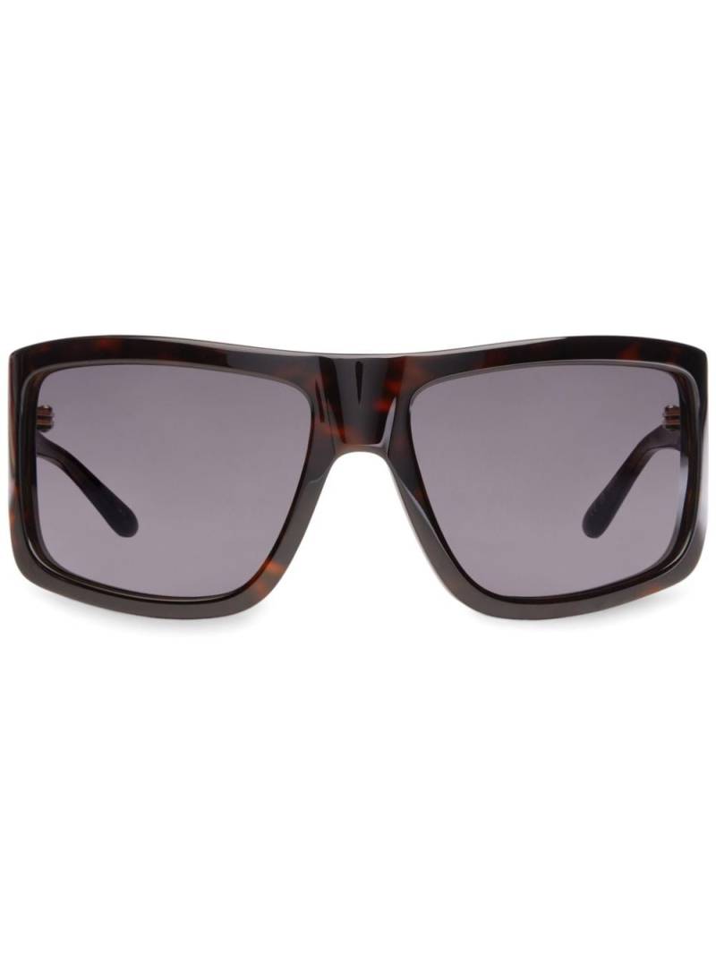 Courrèges Shock 2 sunglasses - Brown von Courrèges