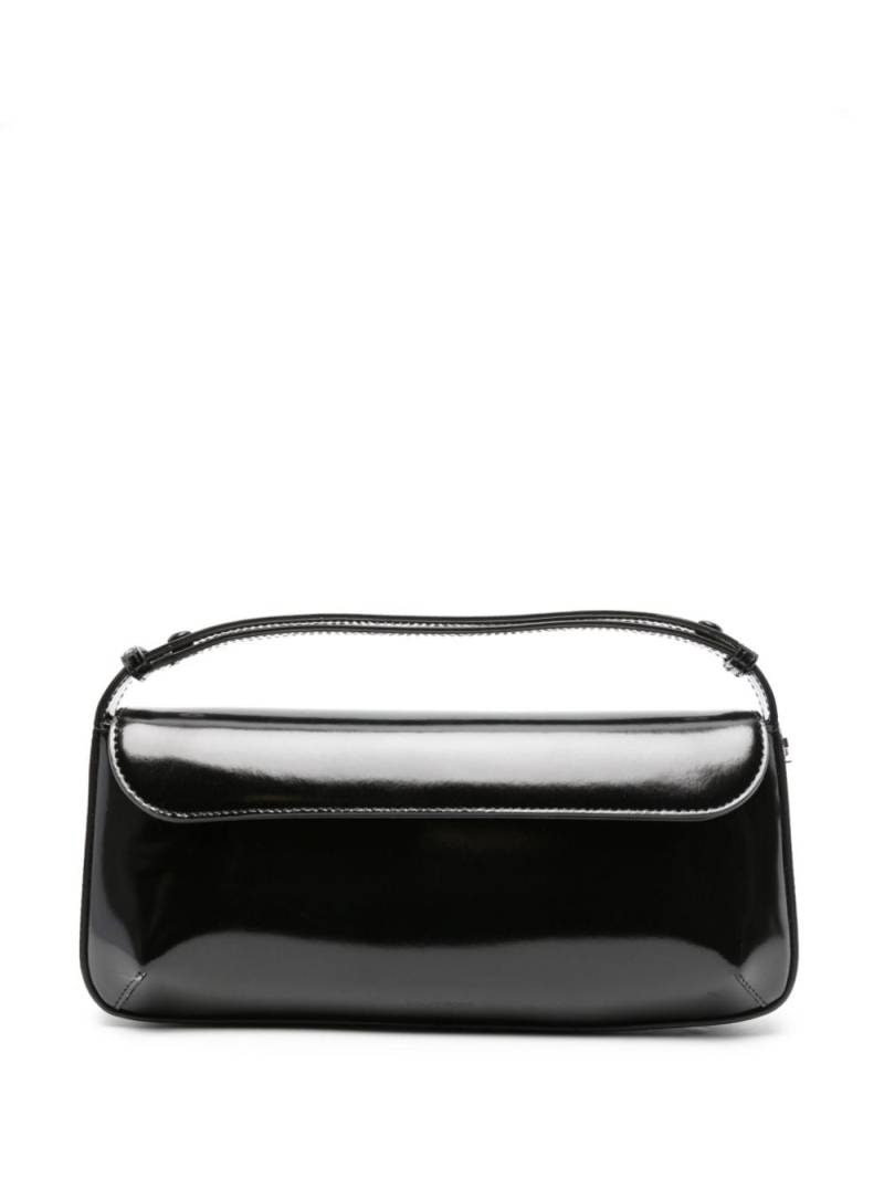 Courrèges Sleek leather tote bag - Black von Courrèges