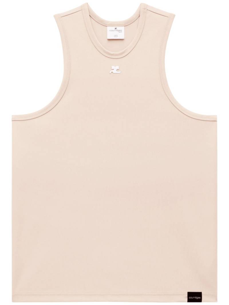 Courrèges Sports tank top - Neutrals von Courrèges