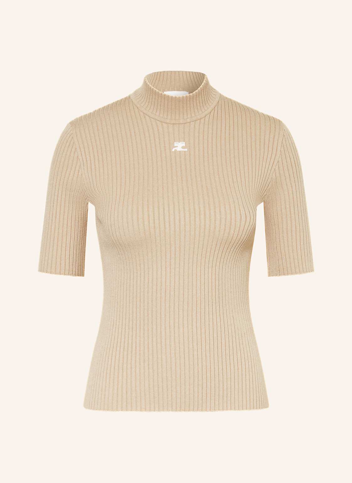 Courrèges Strickshirt beige von Courrèges