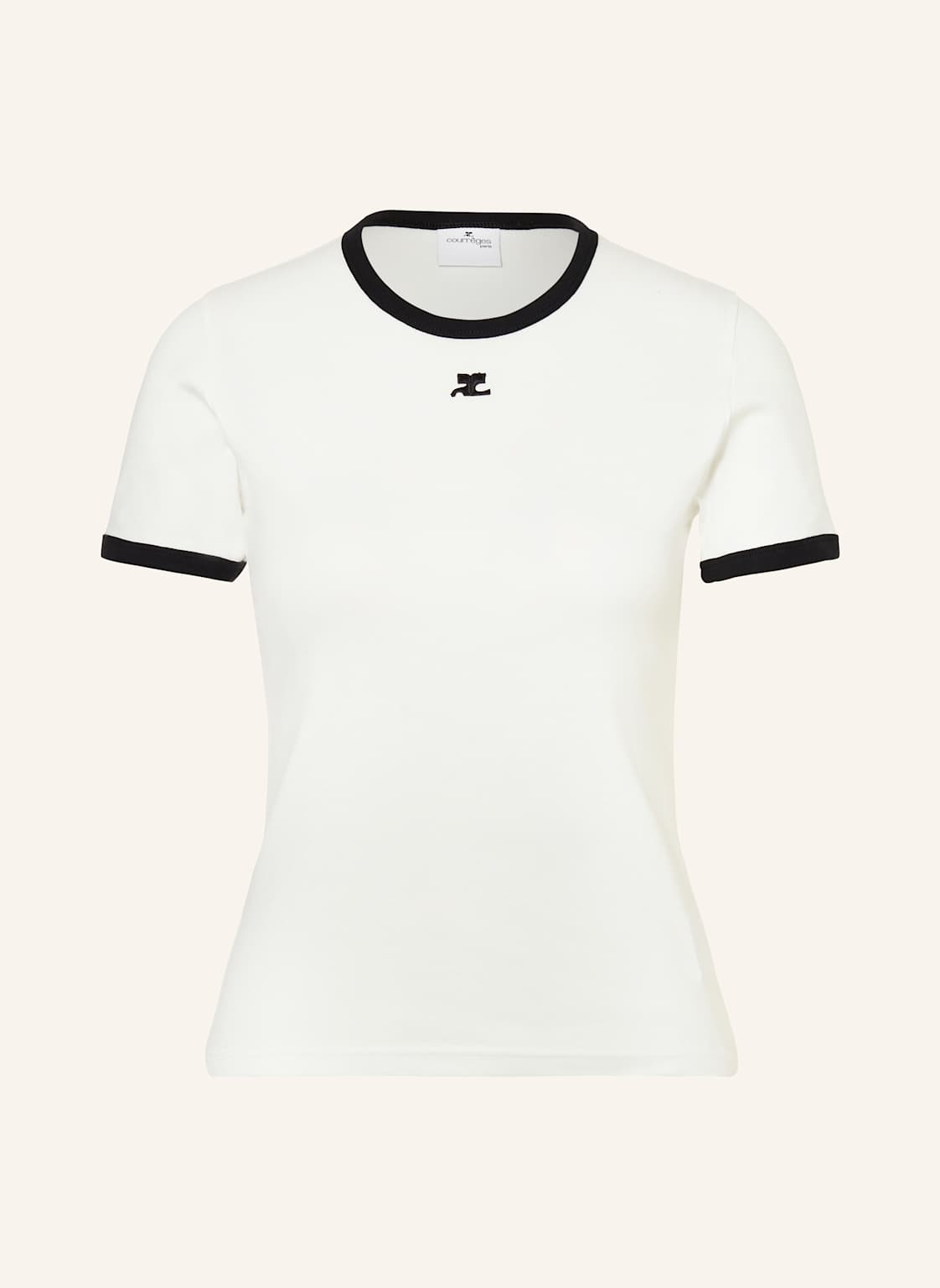 Courrèges T-Shirt weiss von Courrèges