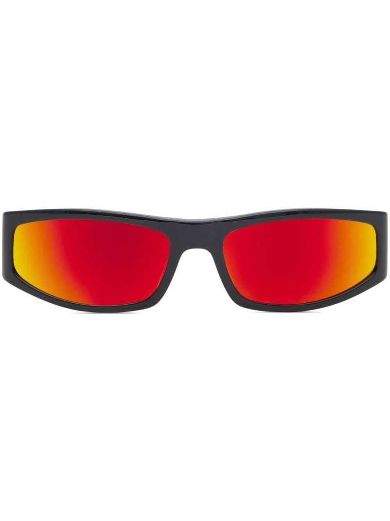 Courrèges Tech Sunset sunglasses - Black von Courrèges