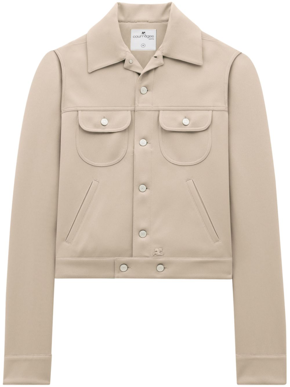 Courrèges Uniform jacket - Neutrals von Courrèges