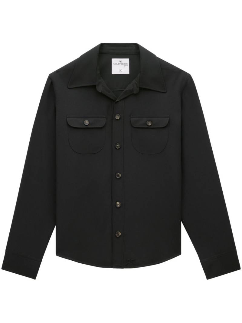 Courrèges Western shirt - Black von Courrèges