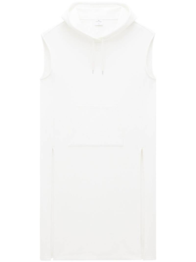 Courrèges hooded sleeveless tunic - White von Courrèges