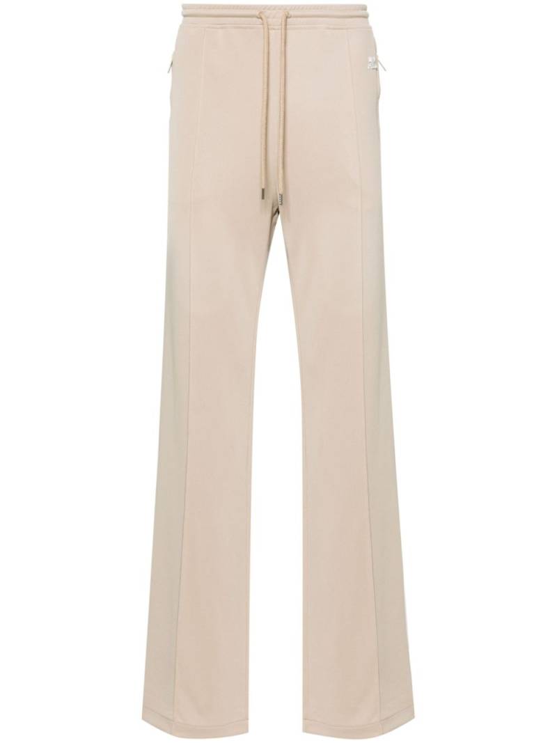 Courrèges seam-detail jersey track pants - Neutrals von Courrèges