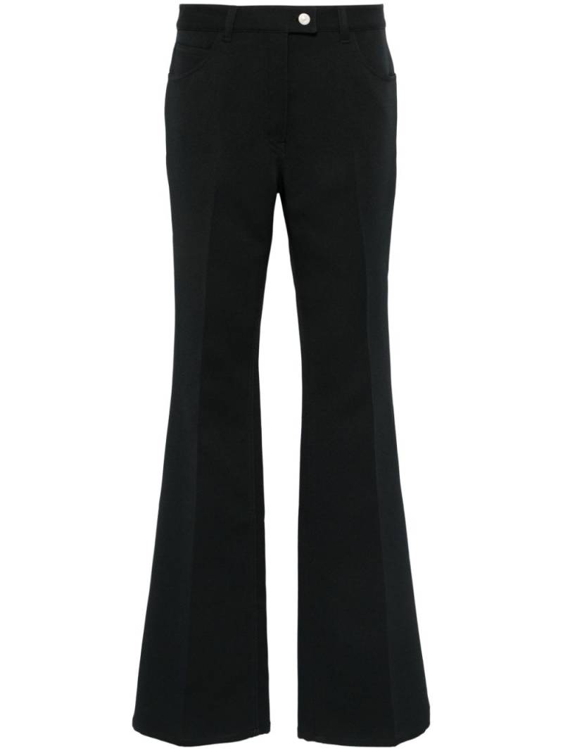 Courrèges signature 70's trousers - Black von Courrèges