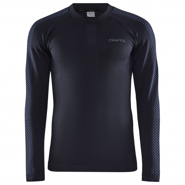 Craft - Advanced Warm Intensity L/S - Kunstfaserunterwäsche Gr L;M;S;XL;XXL blau/schwarz von Craft