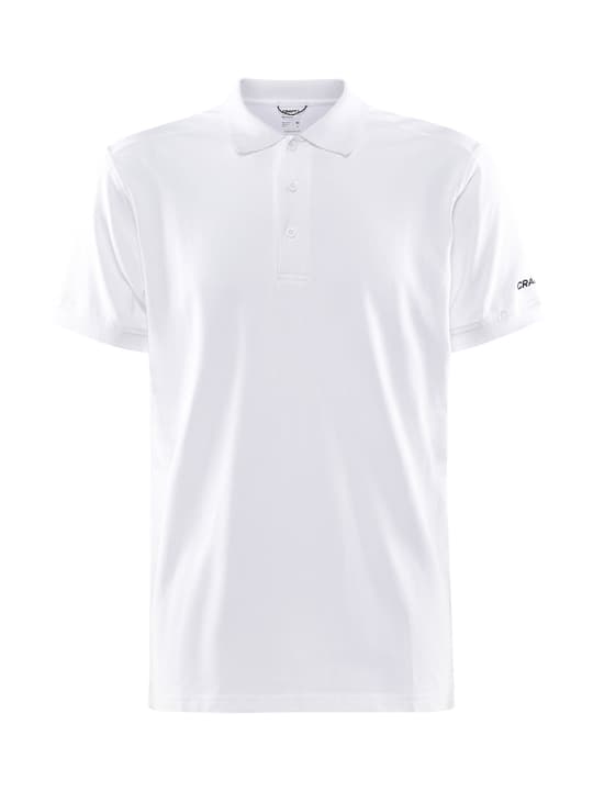 Craft Core Blend Polo Shirt M Poloshirt weiss von Craft