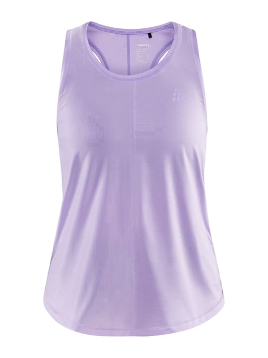 Craft Core Charge RIB Singlet Top lila von Craft