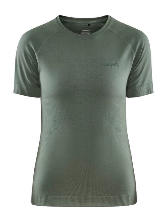 Craft Core Dry Active Comfort SS T-Shirt moos von Craft