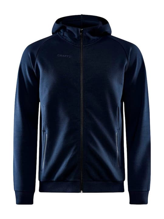 Craft Core Soul Full ZIP Hood Sweatjacke marine von Craft