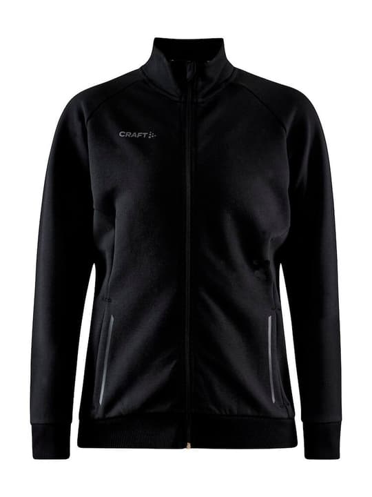 Craft Core Soul Full ZIP Jacket Sweatjacke schwarz von Craft