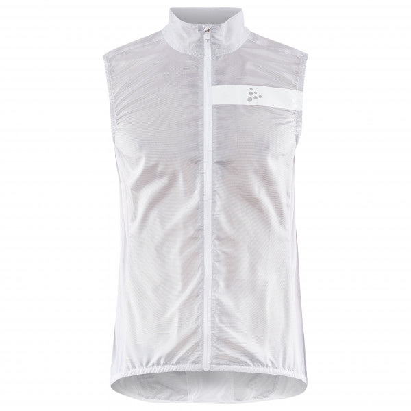 Craft - Essence Light Wind Vest - Windgilet Gr XXL grau/weiß von Craft