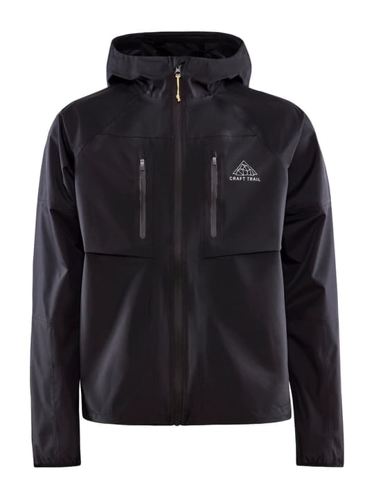 Craft PRO Trail Hydro Jacket M Laufjacke schwarz von Craft