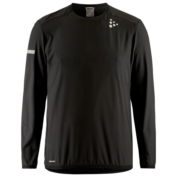 Craft - Pro Hypervent L/S Wind Top 2 - Laufshirt Gr S schwarz von Craft