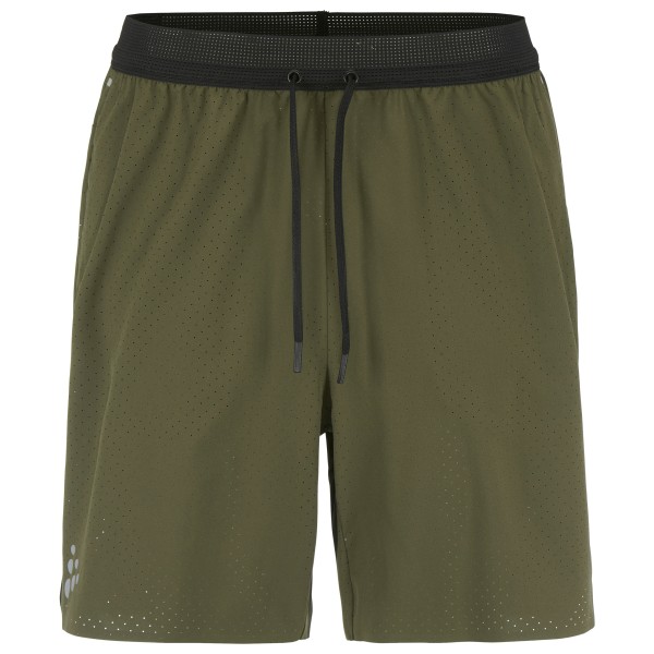 Craft - Pro Hypervent Long Shorts 2 - Laufshorts Gr L oliv von Craft