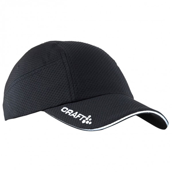 Craft - Running Cap - Cap Gr One Size schwarz;weiß von Craft