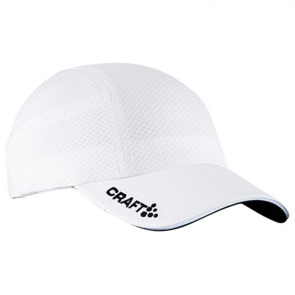 Craft - Running Cap - Cap Gr One Size weiß von Craft