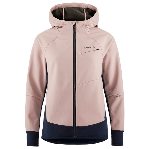 Craft - Women's ADV Backcountry Hybrid Jacket - Langlaufjacke Gr L rosa von Craft