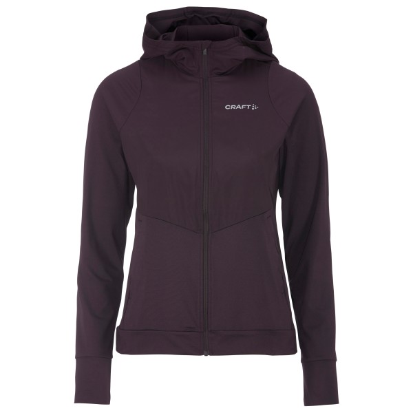 Craft - Women's Adv Essence Jersey Hood Jacket 2 - Laufjacke Gr L;M;XL grau;schwarz von Craft