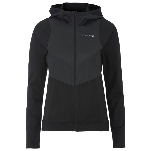 Craft - Women's Adv Essence Jersey Hood Jacket 2 - Laufjacke Gr L schwarz von Craft