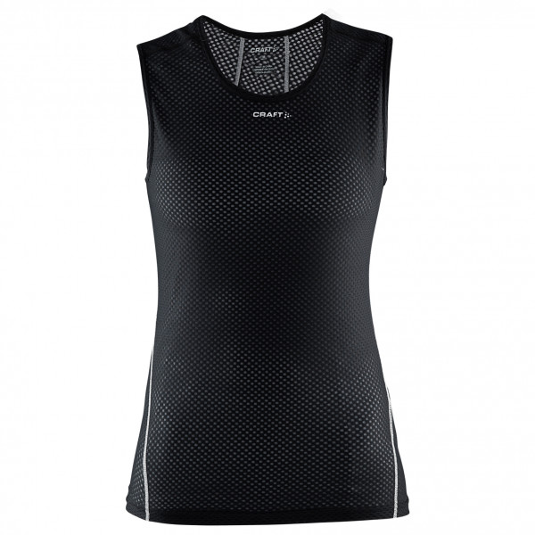 Craft - Women's Cool Mesh Superlight Sleeveless - Top Gr L schwarz von Craft