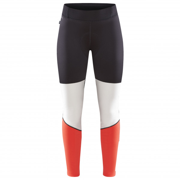 Craft - Women's Core Bike Subz Lumen Wind Tights - Velohose Gr L grau von Craft