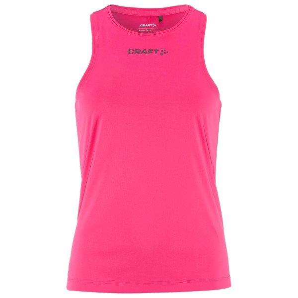 Craft - Women's Core Essence Singlet 2 - Tank Top Gr M rosa von Craft