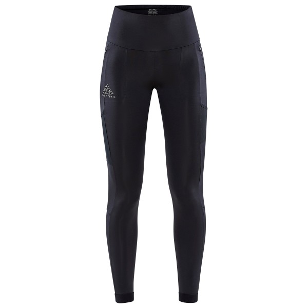 Craft - Women's Pro Trail Tights - Lauftights Gr XS schwarz von Craft