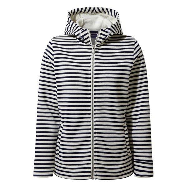 Amelie Kapuzenpullover, Mit Reißverschluss Damen Marine 34 von Craghoppers