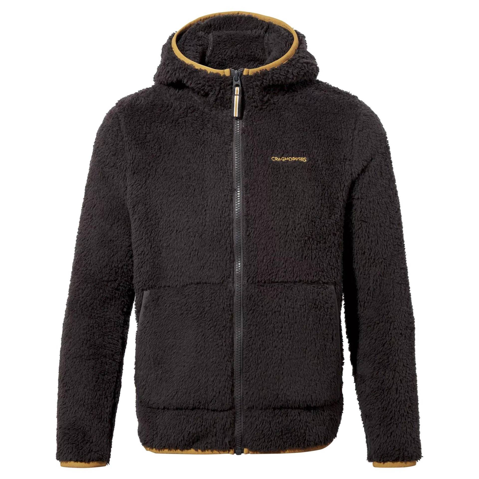 Angda Fleecejacke Jungen Schwarz 128 von Craghoppers