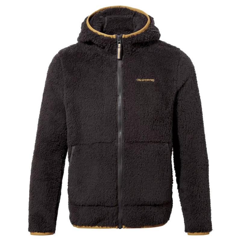 Angda Fleecejacke Jungen Schwarz 140 von Craghoppers