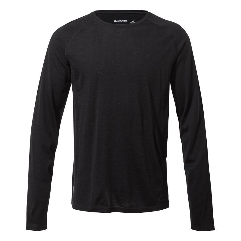 Base Layer Oberteil Herren Schwarz L von Craghoppers