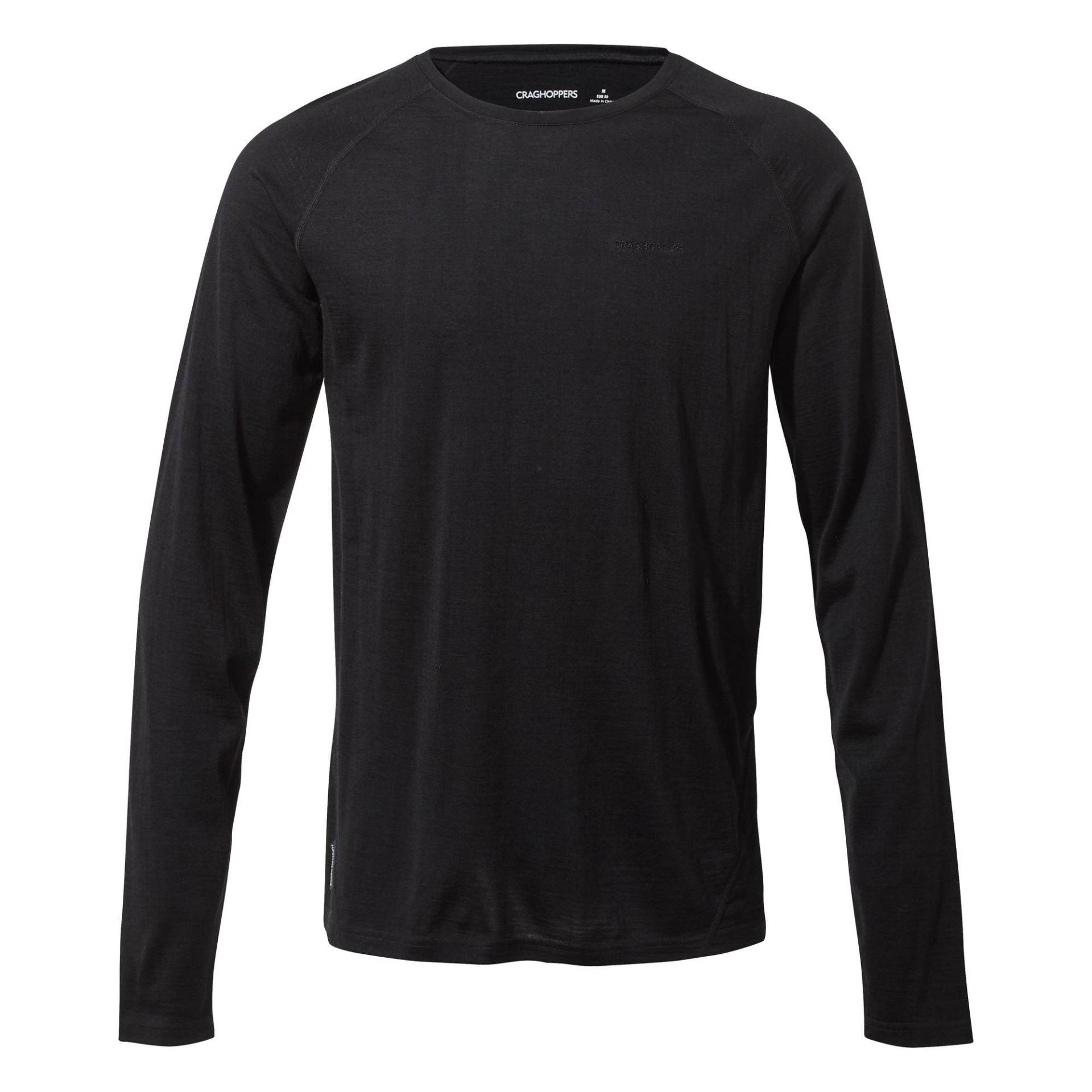 Base Layer Oberteil Herren Schwarz XL von Craghoppers