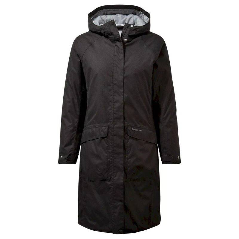 Caithness Jacke, Wasserfest Damen Schwarz 36 von Craghoppers