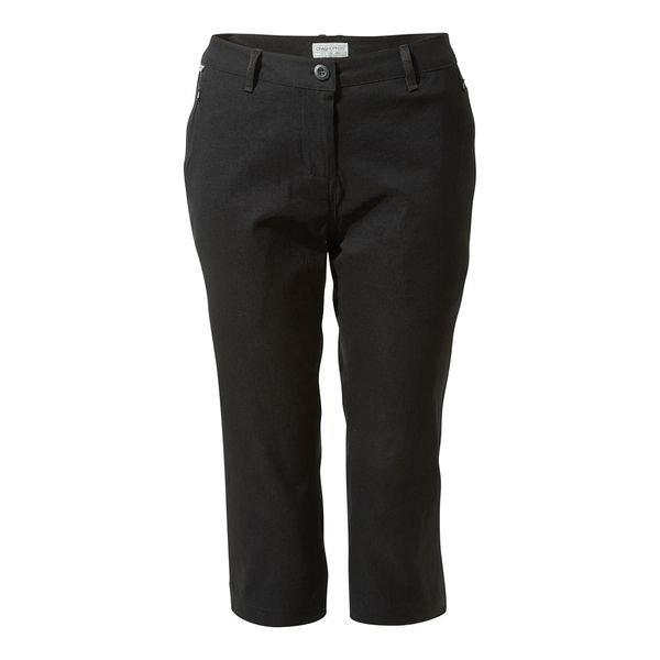 Caprihose Kiwi Pro Ii Damen Schwarz 46 von Craghoppers