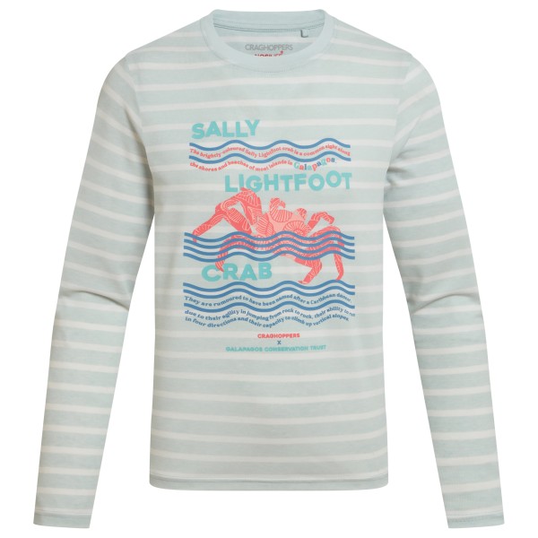 Craghoppers - Kid's Nosilife Cruz Longsleeve - Longsleeve Gr 104 grau von Craghoppers