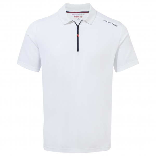 Craghoppers - NosiLife Pro Active S/S Polo - Polo-Shirt Gr L weiß von Craghoppers